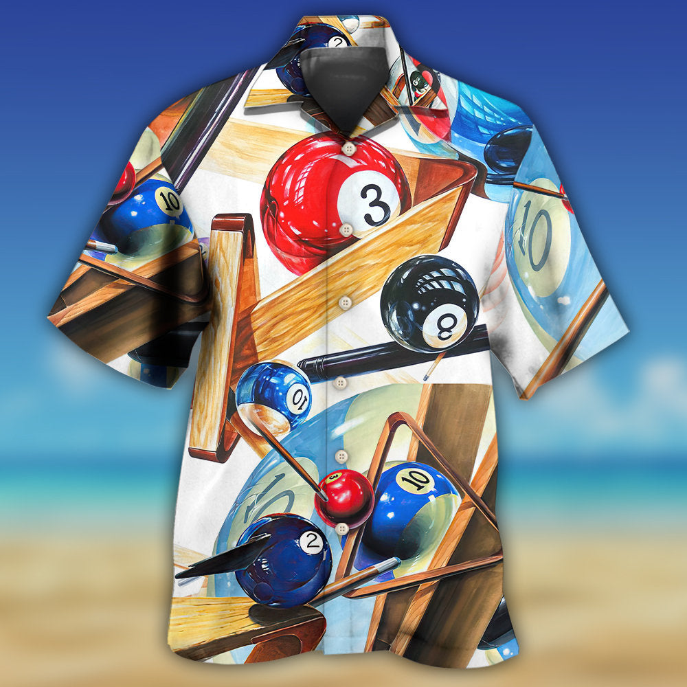 Billiard Pool Playing Games - Hawaiian Shirt 