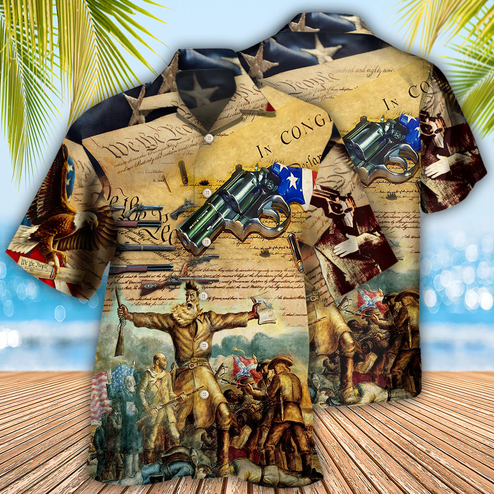 No Gun For Lovely Life - Hawaiian Shirt 