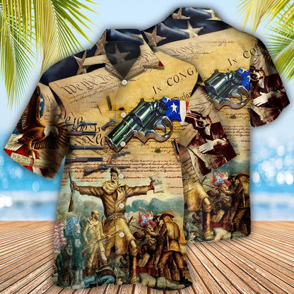 No Gun For Lovely Life - Hawaiian Shirt 