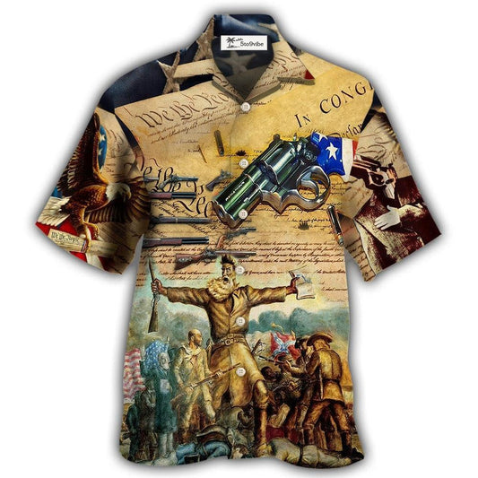 Hawaiian Shirt / Adults / S No Gun For Lovely Life - Hawaiian Shirt 