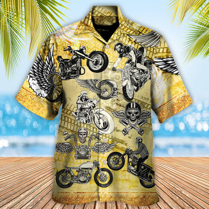 Motorcycle Life Is Short - Hawaiian Shirt 