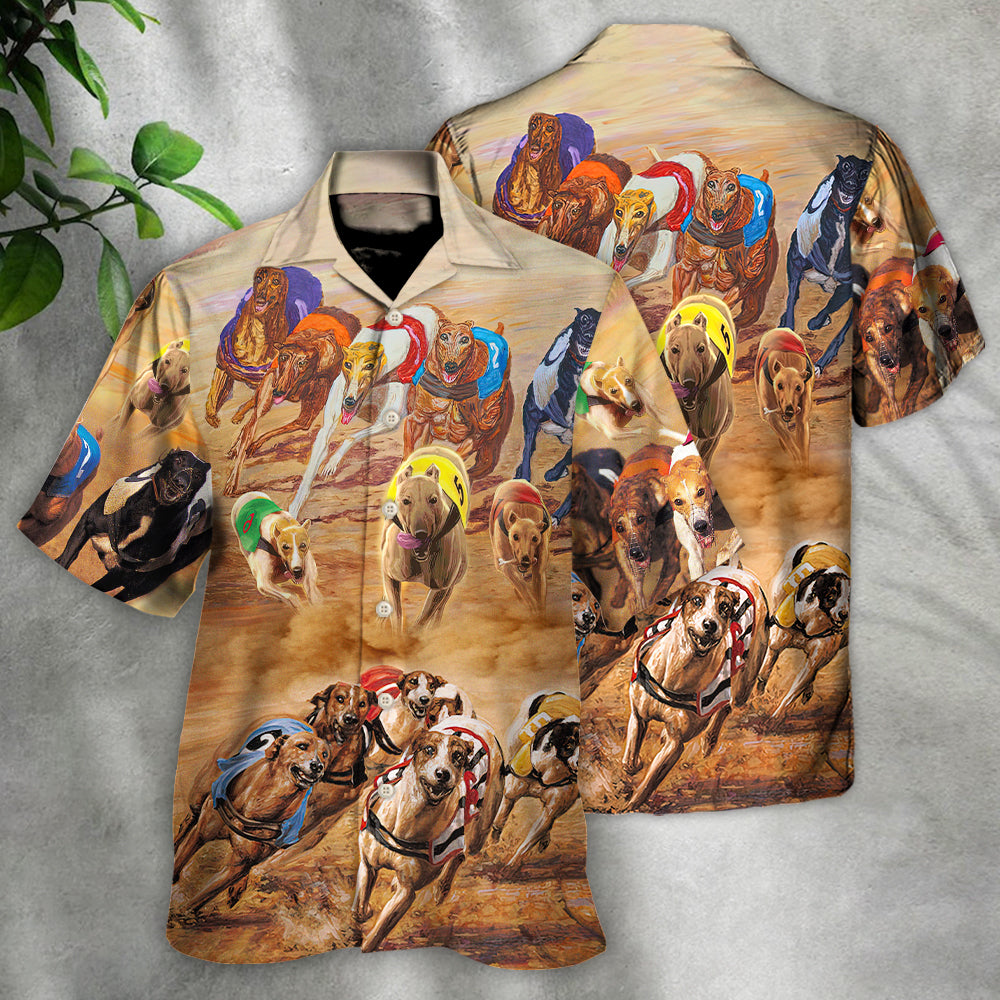Dog Racing Is Matter Of Fact Dead Greyhound - Hawaiian Shirt 