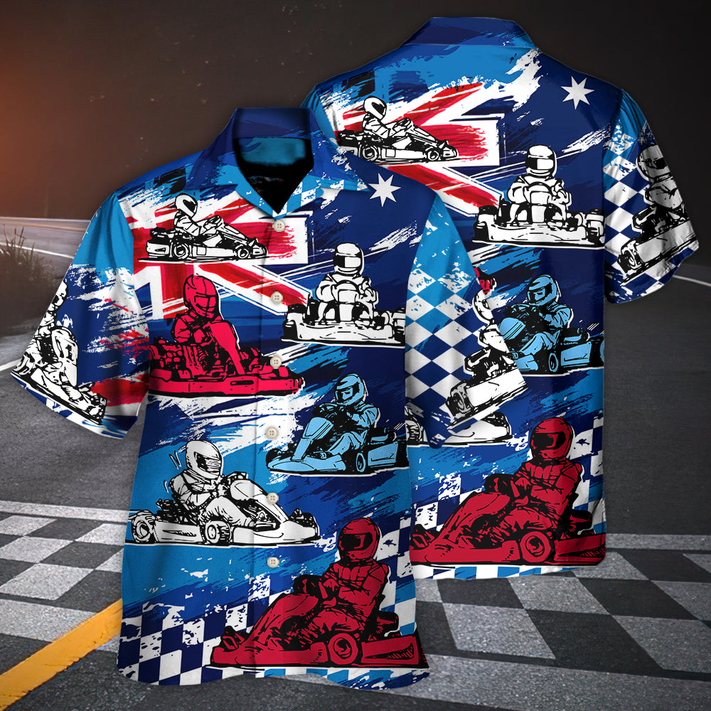 Kart Racing Winner Champion - Hawaiian Shirt 