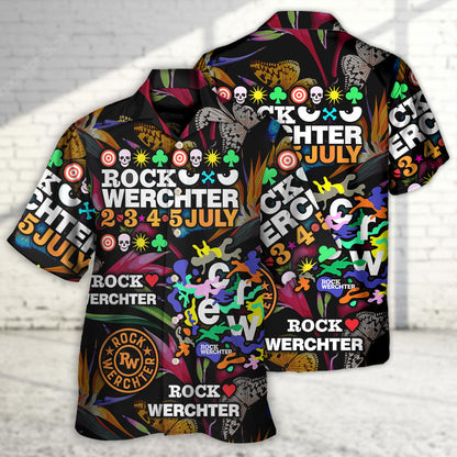 Rock Werchter Tropical Vibe Music Lover Amazing Style - Hawaiian Shirt 
