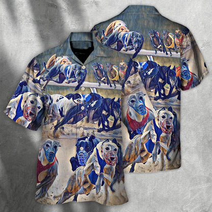 Dog Racing Has Been In Steep Decline For Years Greyhound - Hawaiian Shirt 