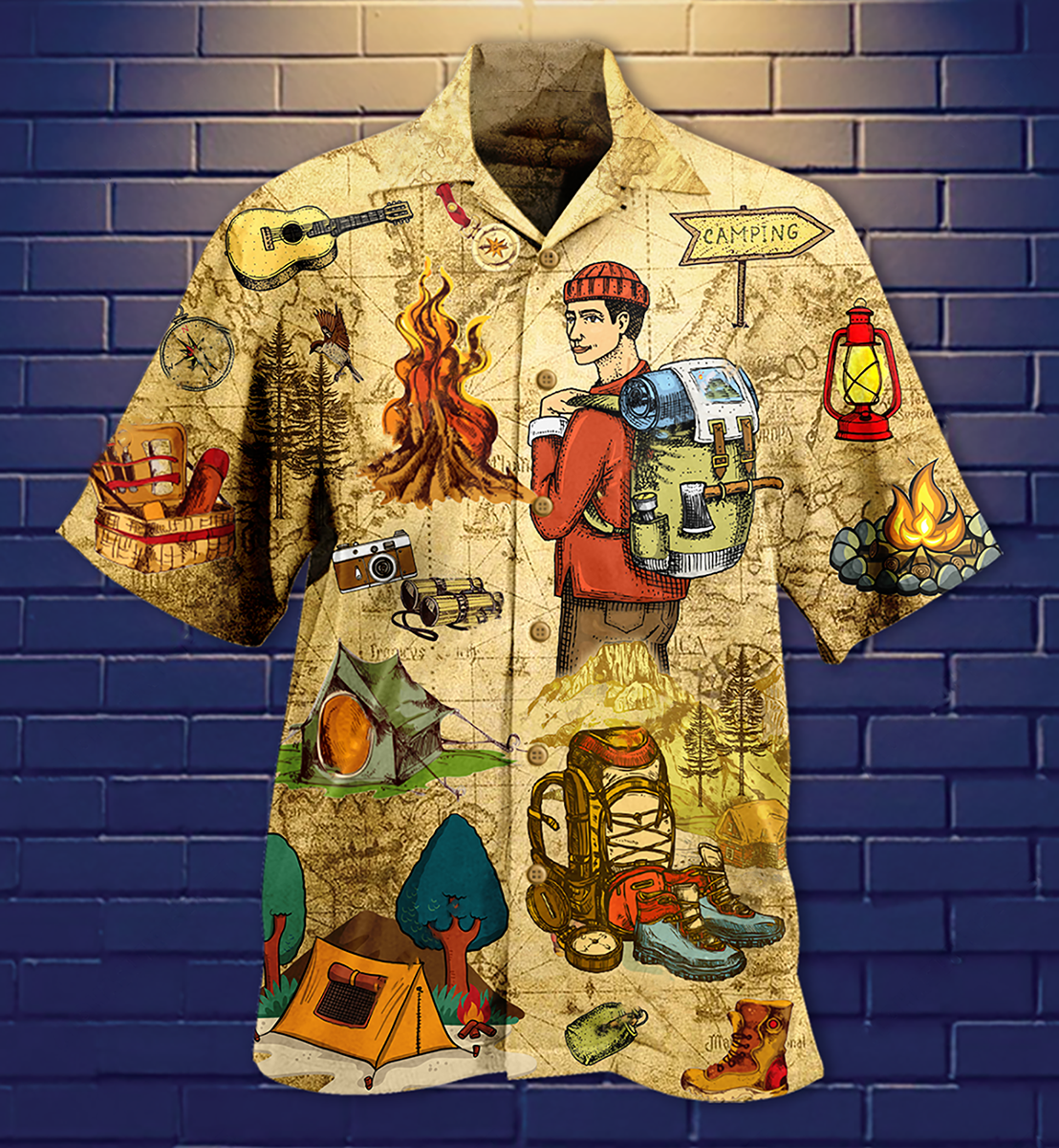 Camping Love Life - Hawaiian Shirt 
