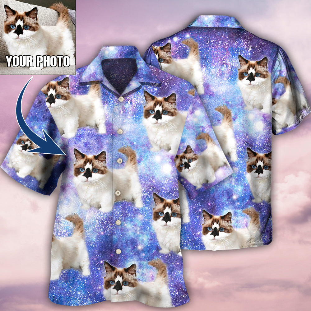 Cat Various Style Custom Photo - Hawaiian Shirt 