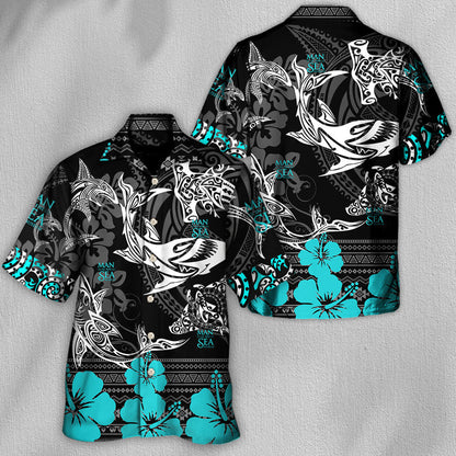 Shark Lover Just For You - Unisex Hawaiian Shirt For Men and Women