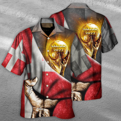World Cup Qatar 2022 Denmark Will Be The Champion - Hawaiian Shirt 