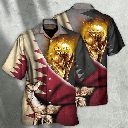 World Cup Qatar 2022 Qatar Will Be The Champion - Hawaiian Shirt 