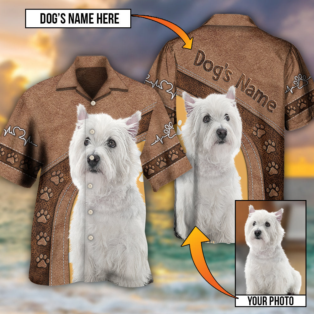 Dog My Lovely Dog Custom Photo Personalized - Hawaiian Shirt 