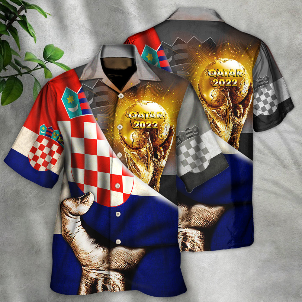 World Cup Qatar 2022 Croatia Will Be The Champion - Hawaiian Shirt 