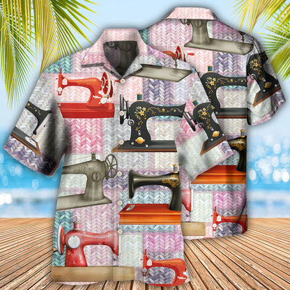 Quilting Machine Knit Fabric - Hawaiian Shirt 