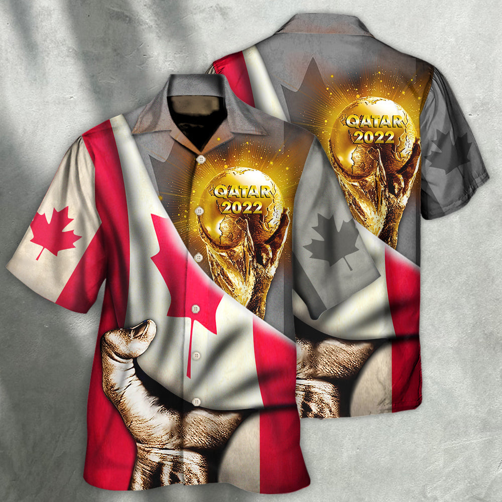 World Cup Qatar 2022 Canada Will Be The Champion - Hawaiian Shirt 