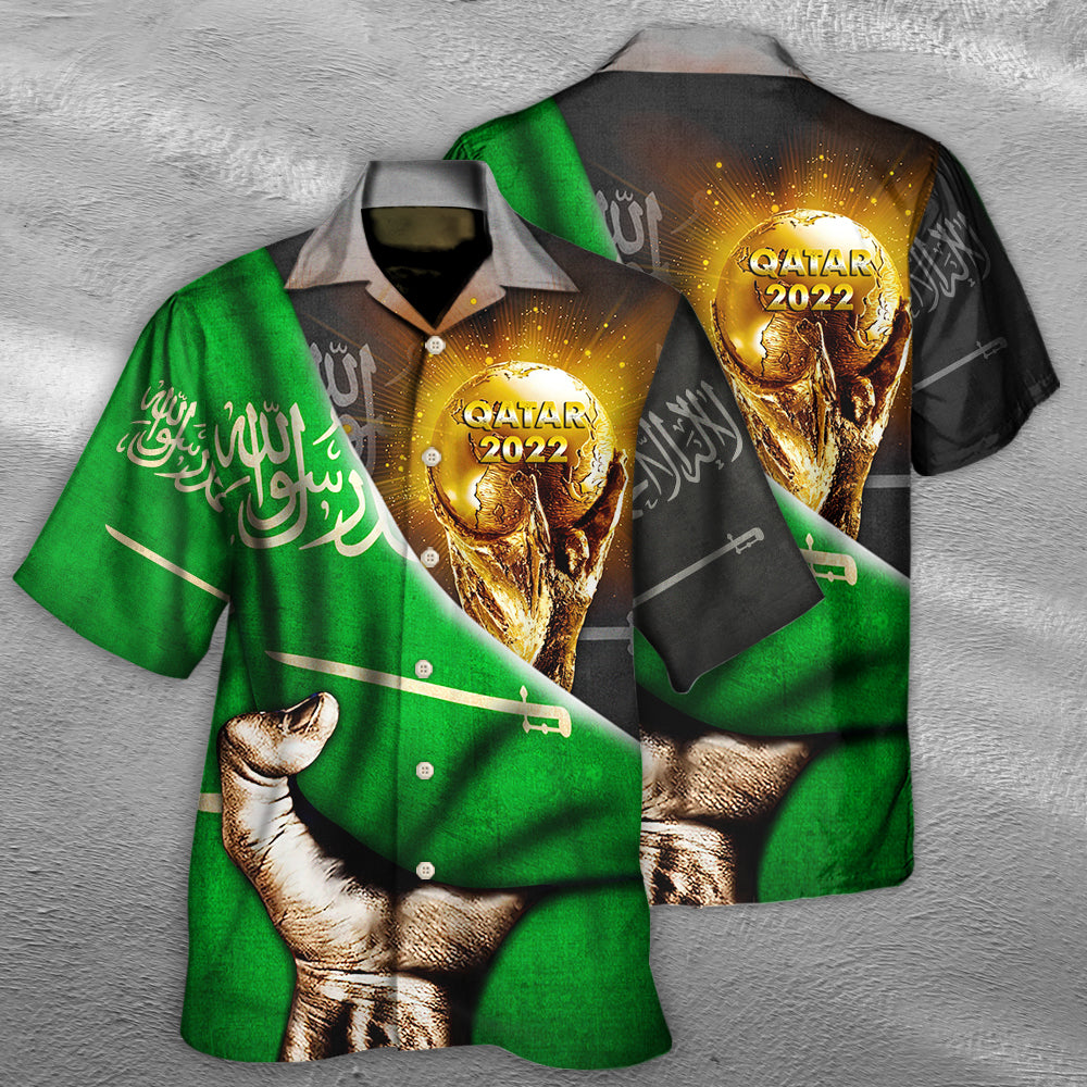 World Cup Qatar 2022 Saudi Arabia Will Be The Champion - Hawaiian Shirt 