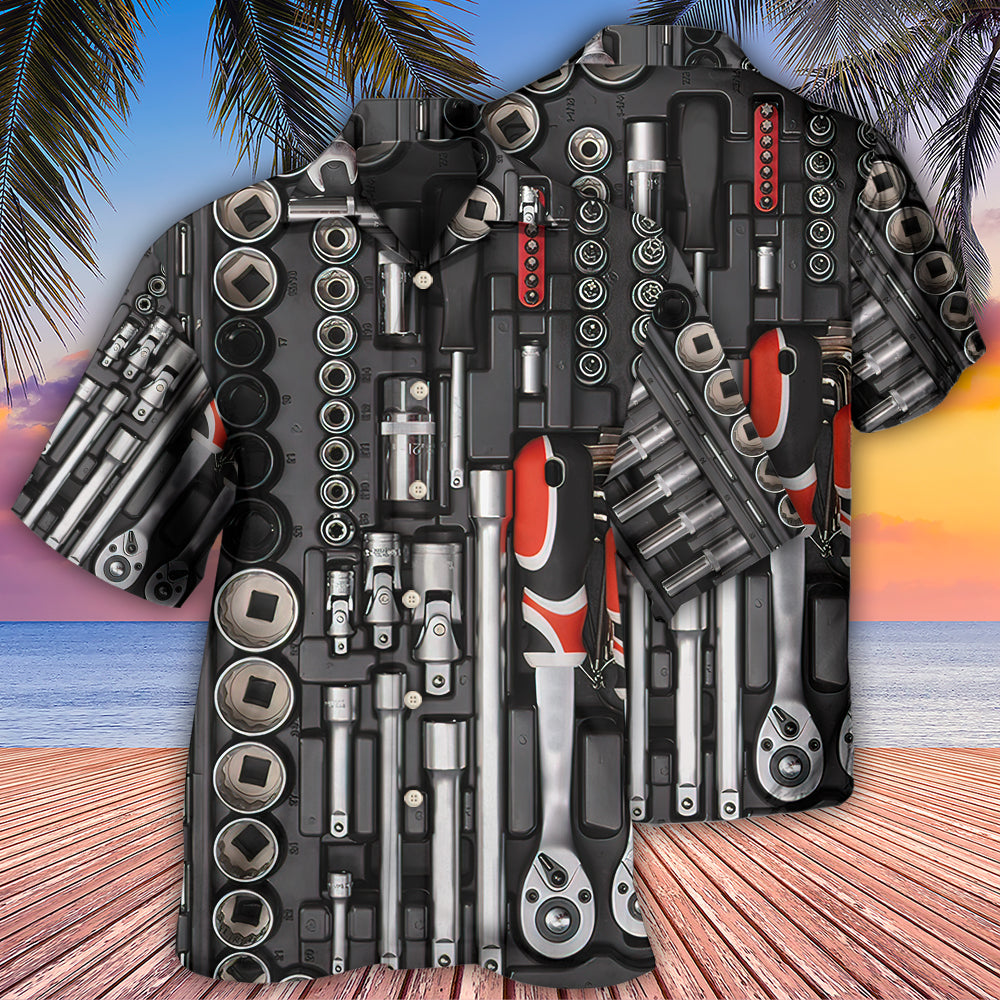 Mechanic Toolbox Amazing Style - Hawaiian Shirt 