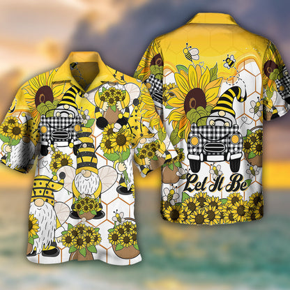 Gnome Let It Be - Hawaiian Shirt 