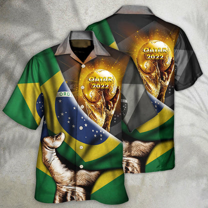 World Cup Qatar 2022 Brazil Will Be The Champion - Hawaiian Shirt 