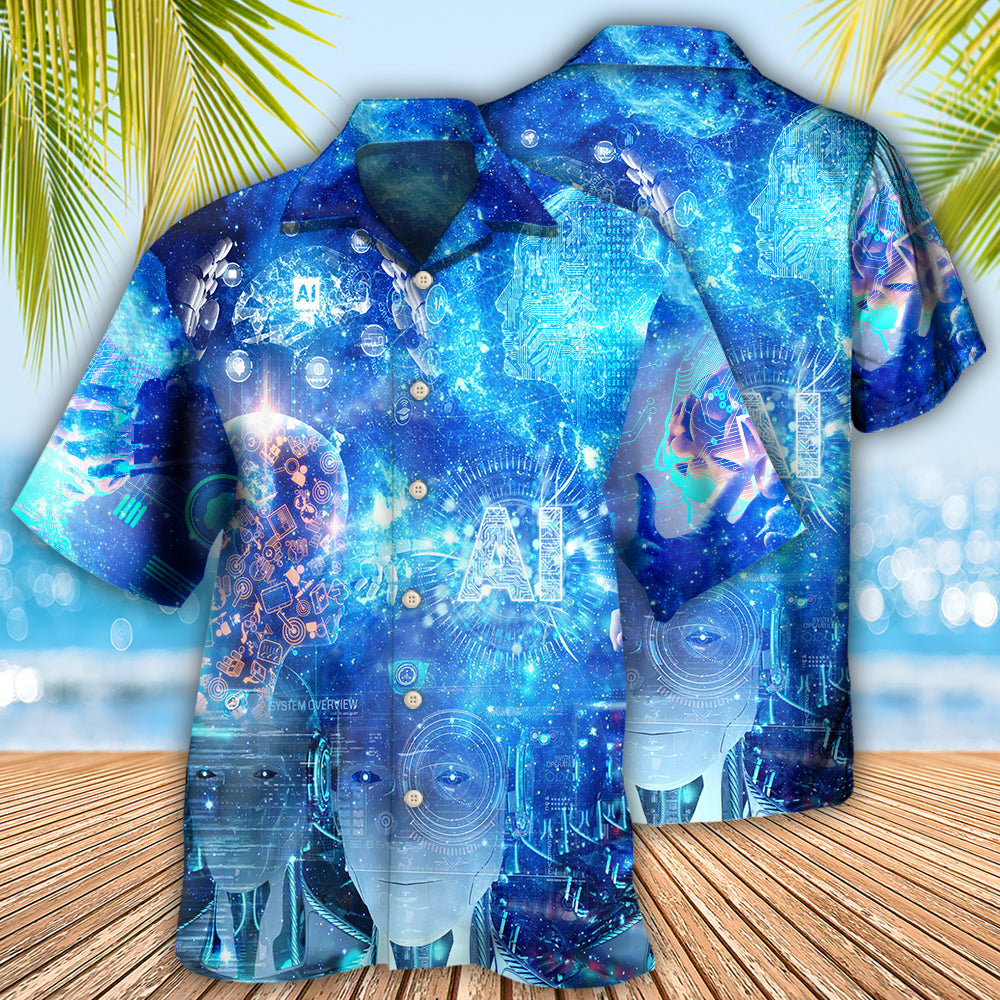 AI Artificial Intelligence Beginning Your Journey to Implementing - Hawaiian Shirt 