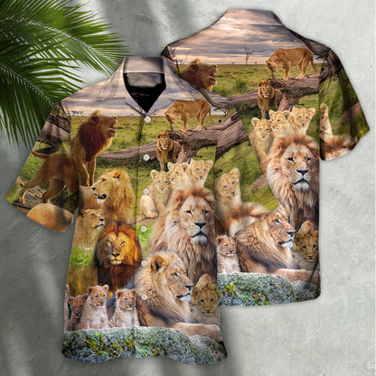 Lion Never Roars After A Kill - Hawaiian Shirt 