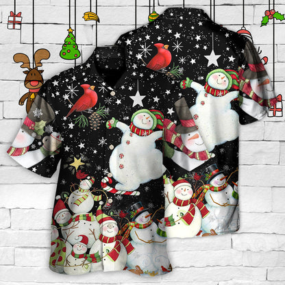 Christmas The World Of Christmas With Snowman - Hawaiian Shirt 
