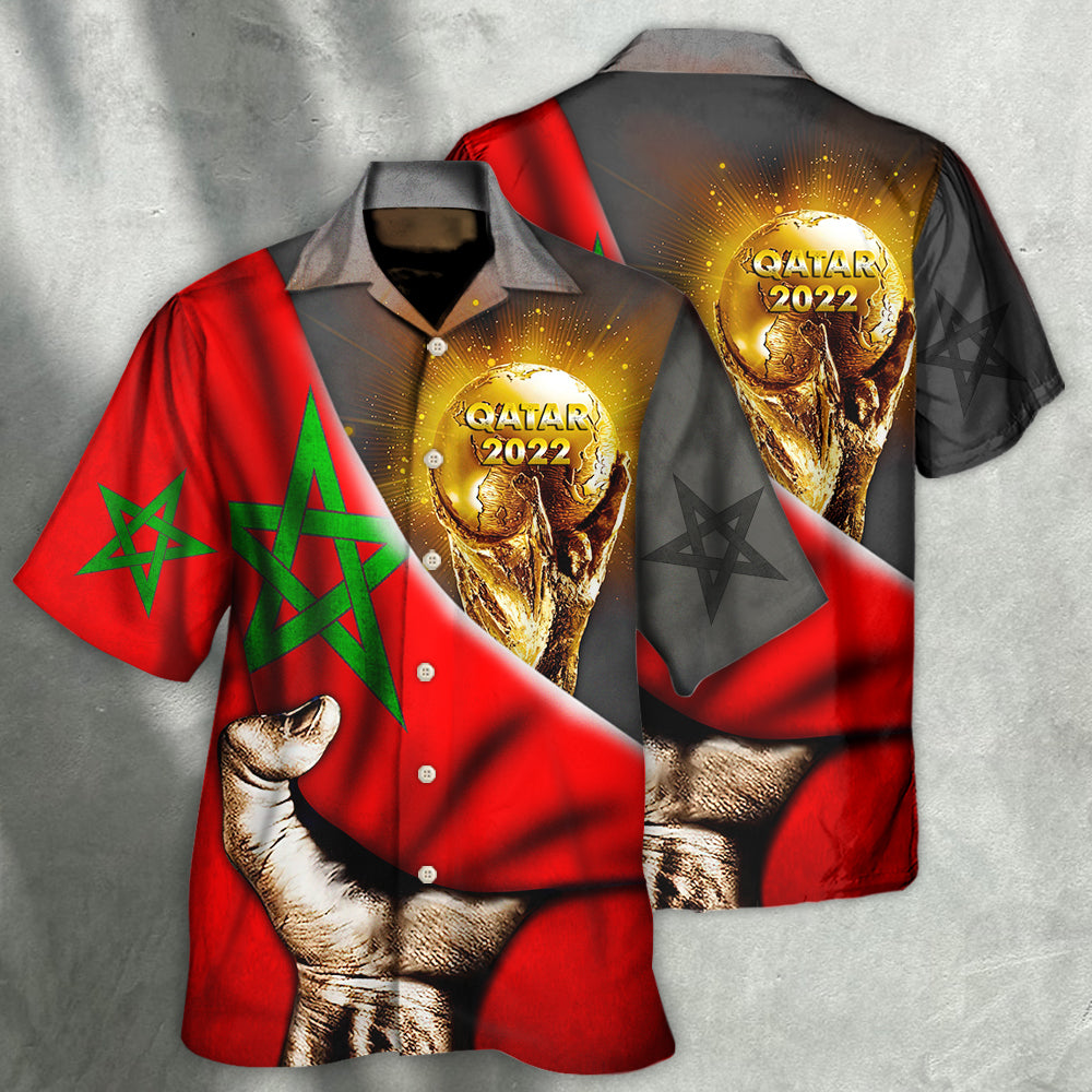 World Cup Qatar 2022 Morocco Will Be The Champion - Hawaiian Shirt 