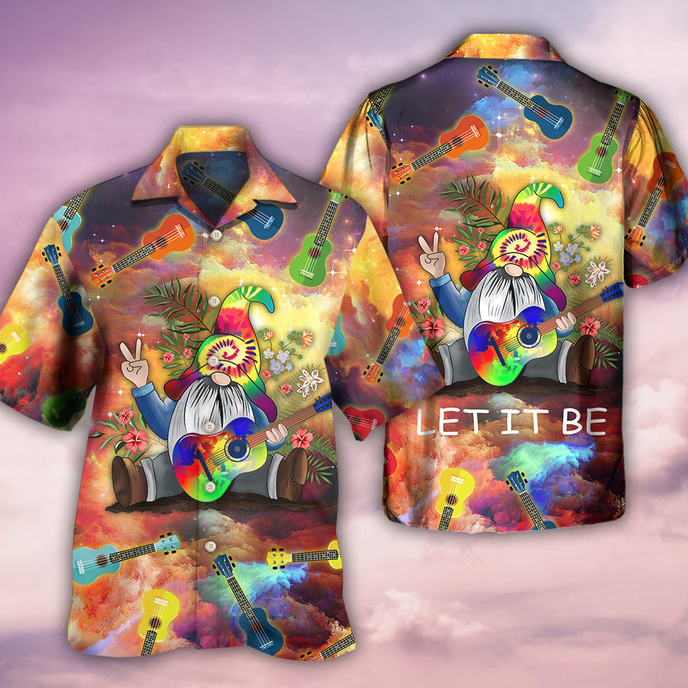 Hippie Ukulele Hippie Let It Be - Hawaiian Shirt 