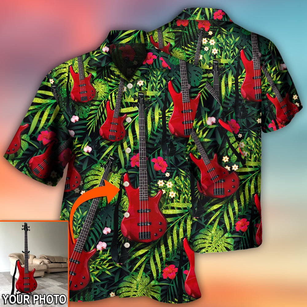 Guitar Various Style Tropical Custom Photo - Hawaiian Shirt 
