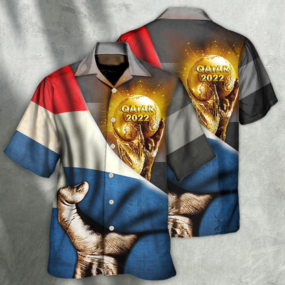 World Cup Qatar 2022 Netherlands Will Be The Champion - Hawaiian Shirt 