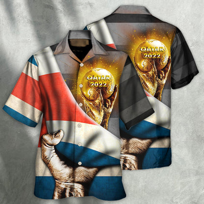 World Cup Qatar 2022 Costa Rica Will Be The Champion - Hawaiian Shirt 