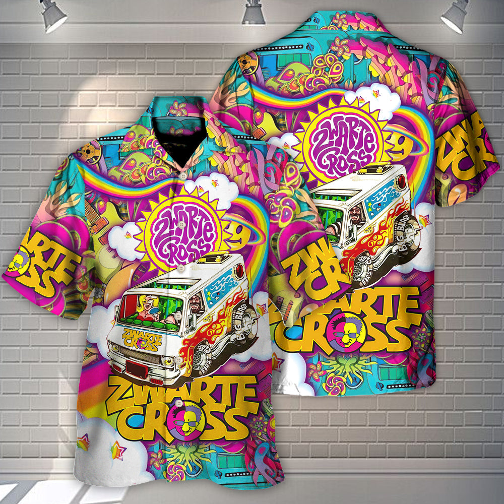Music Event Zwarte Cross Follow The Beat Hippie Style - Hawaiian Shirt 
