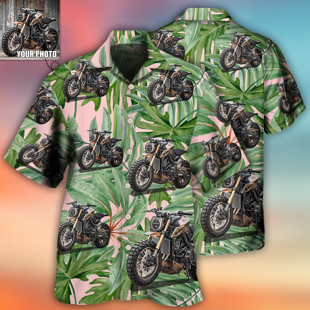 Motorcycle My Sweet Lover Custom Photo - Hawaiian Shirt 