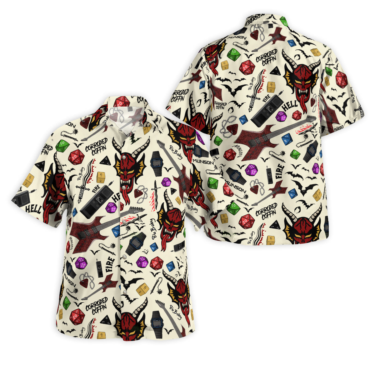 DnD Dungeon Crawlers Club ST - Hawaiian Shirt 