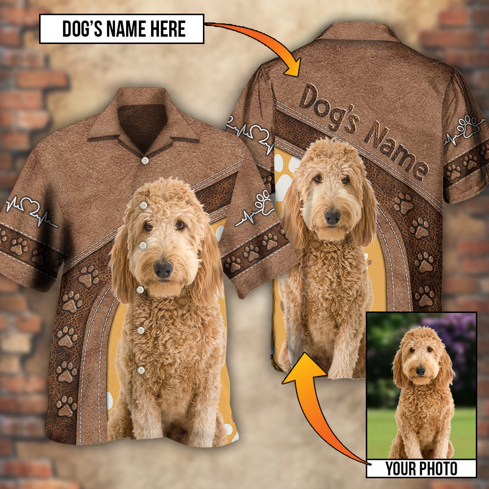Dog Paw Various Style Custom Photo Personalized - Hawaiian Shirt 