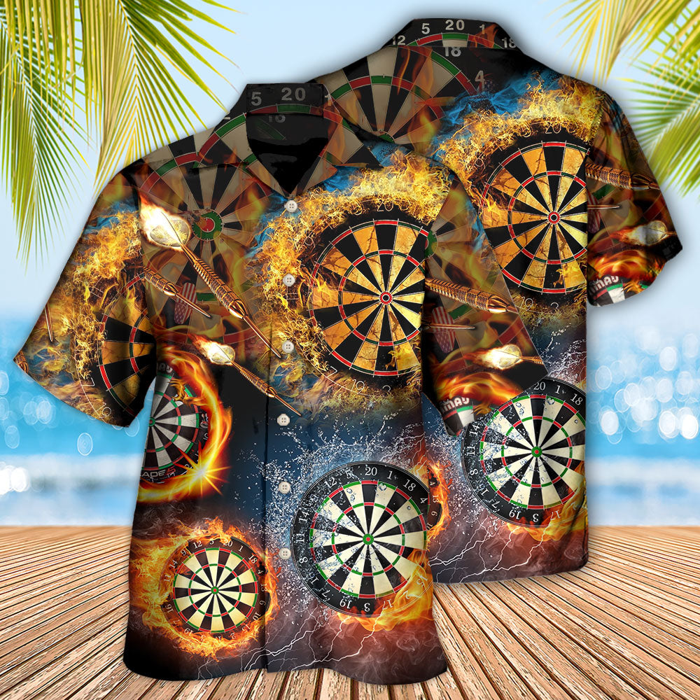 Dart Fire Crazy Dart - Hawaiian Shirt 