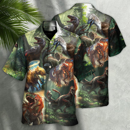 Dinosaur I Am Roar In The Jungle - Hawaiian Shirt 