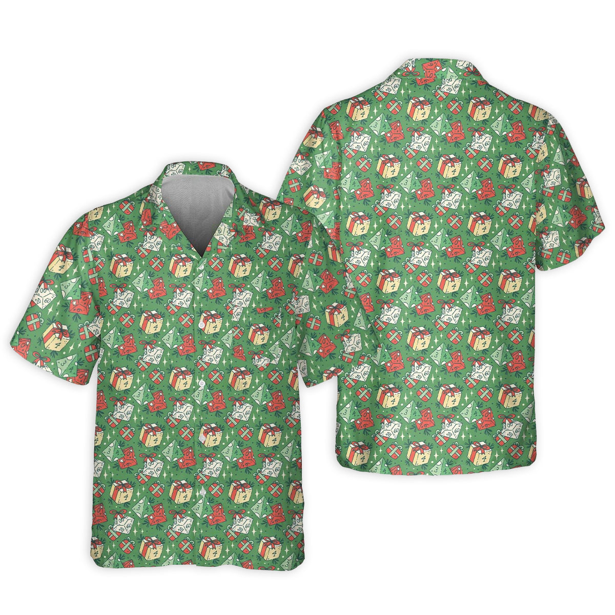 DnD Dice Gift Pattern Small - Hawaiian Shirt 