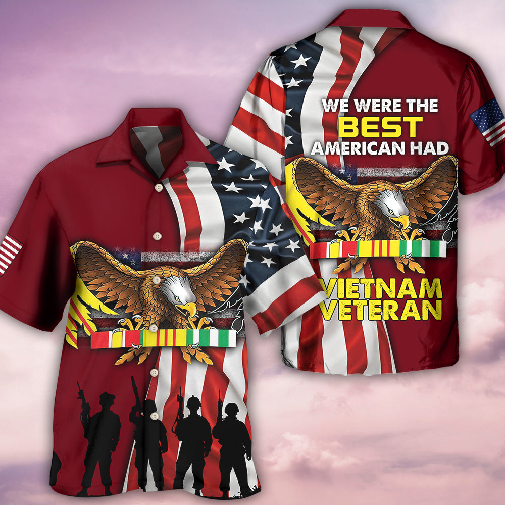 Veteran Vietnam Veteran We Were The Best - Hawaiian Shirt 