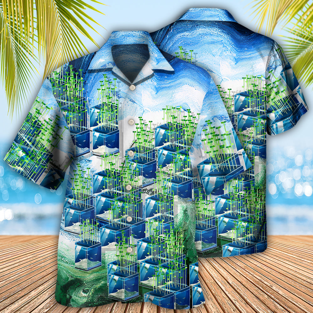 Farm Aquaponics - The Future Farm - Hawaiian Shirt 