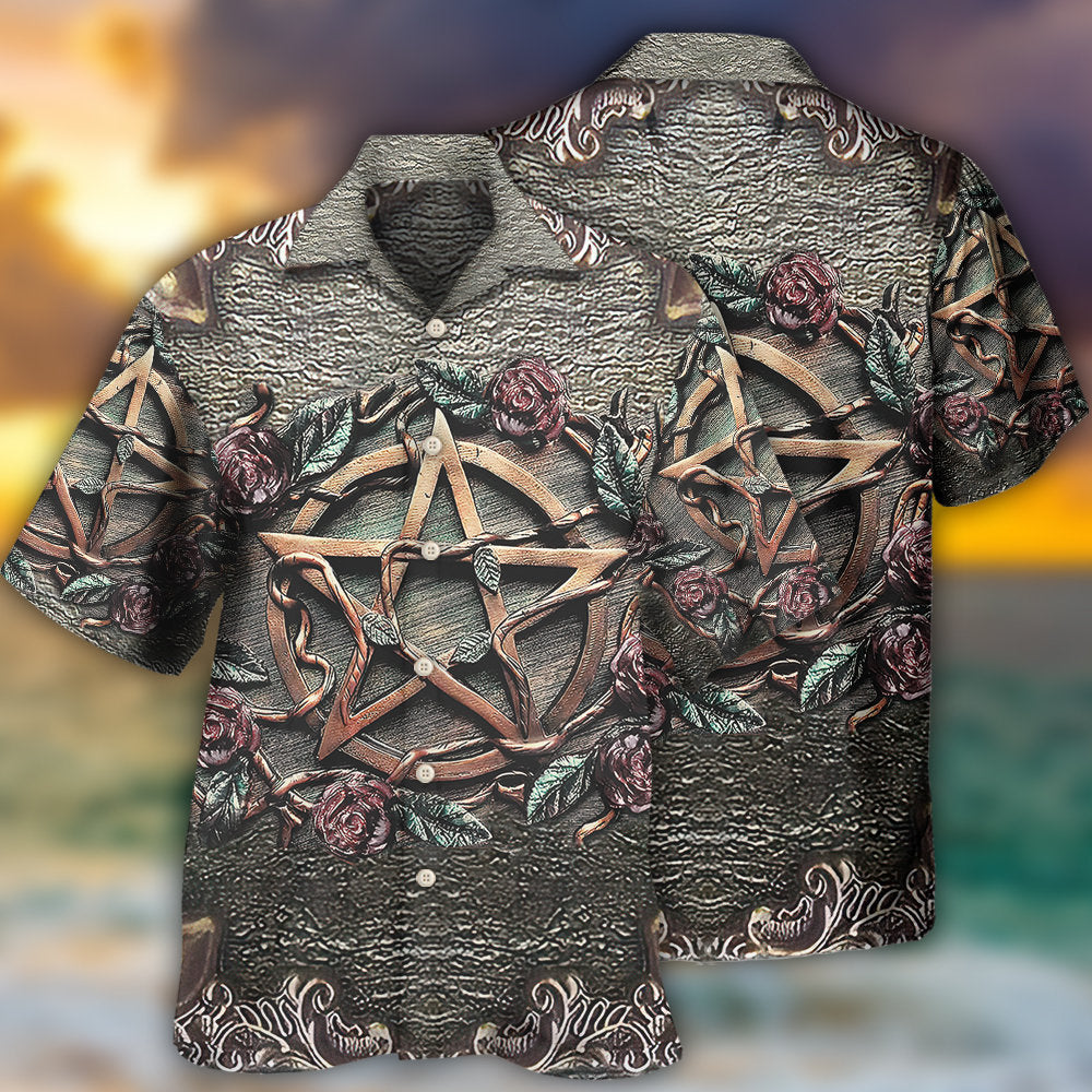 Wicca Halloween Amazing Mystical Witch - Hawaiian Shirt 