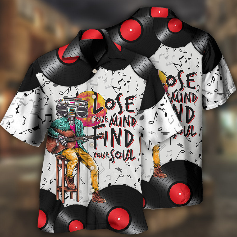 Music Stereo Lose My Mind Find Your Soul - Hawaiian Shirt 