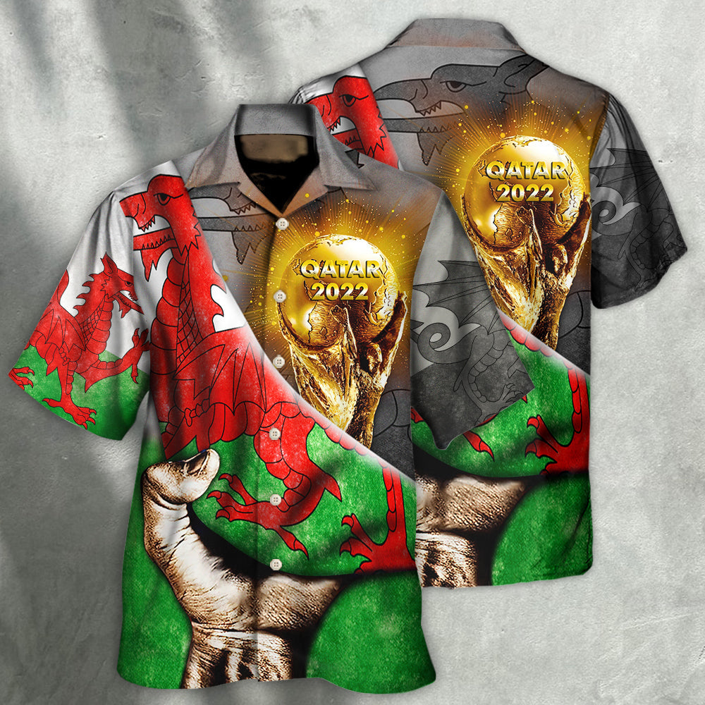 World Cup Qatar 2022 Wales Will Be The Champion - Hawaiian Shirt 
