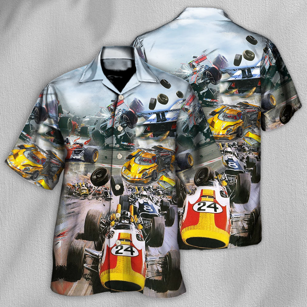 Car Racing Fast Style - Hawaiian Shirt 