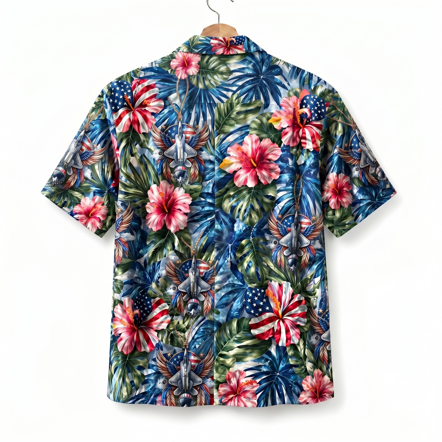 Air Force Patriotic Veteran 250 Years America Premium Unisex Hawaiian Shirt For Men and Women