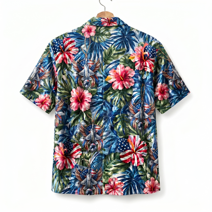 Air Force Patriotic Veteran 250 Years America Premium Unisex Hawaiian Shirt For Men and Women