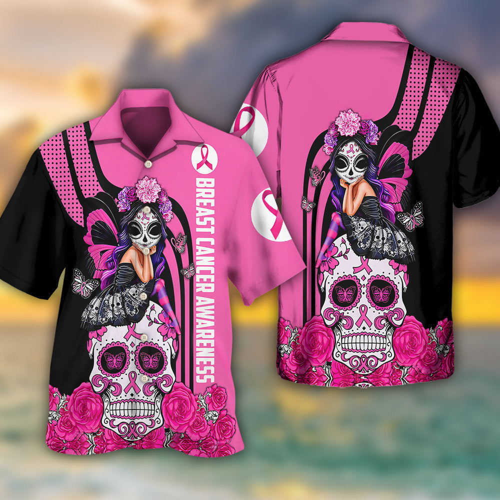 Breast Cancer Awareness Fight Like A Girl Breast Cancer Awareness - Hawaiian Shirt 