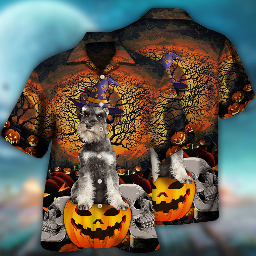 Halloween Schnauzer My Lovely Dog - Hawaiian Shirt 