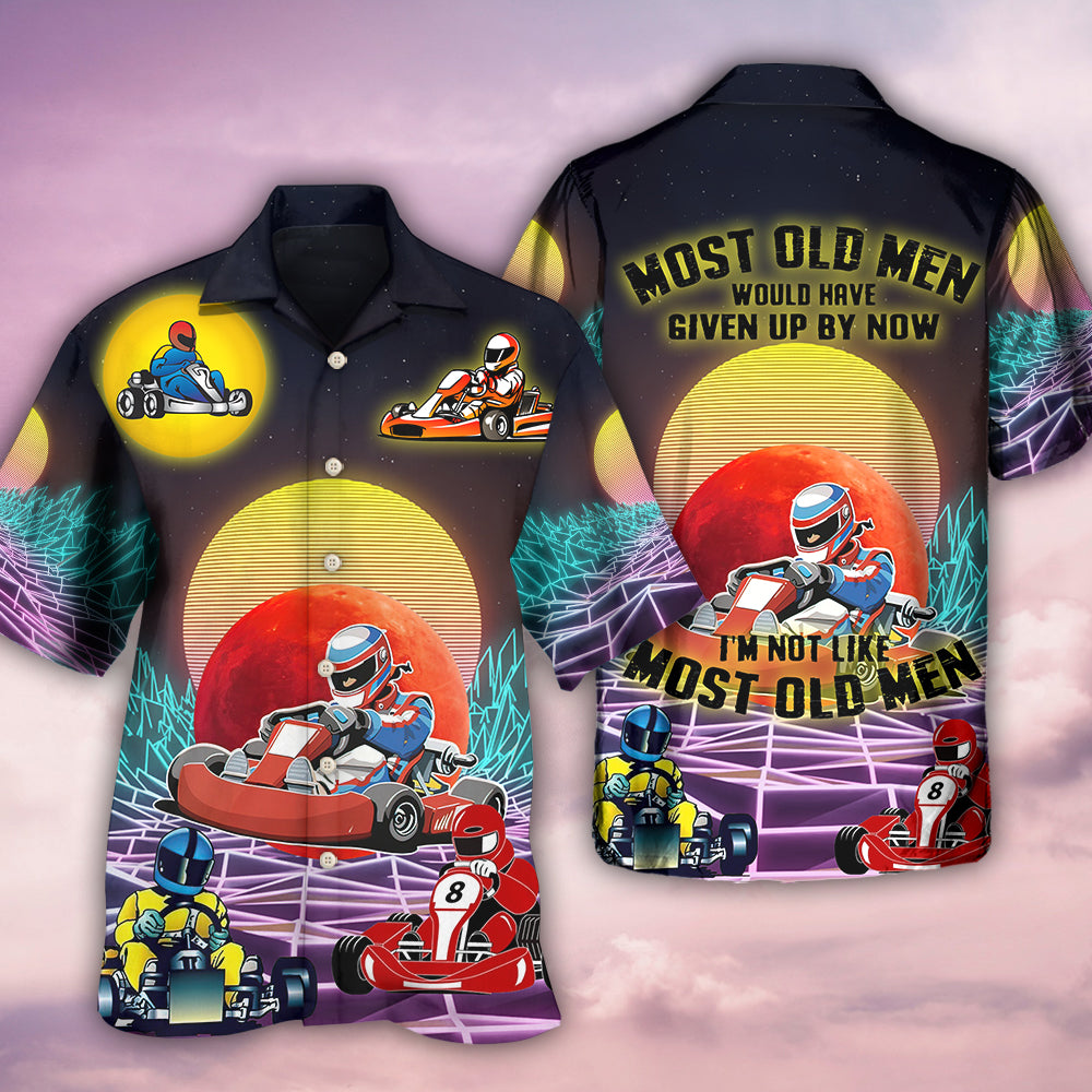 Kart Racing To The Universe - Hawaiian Shirt 