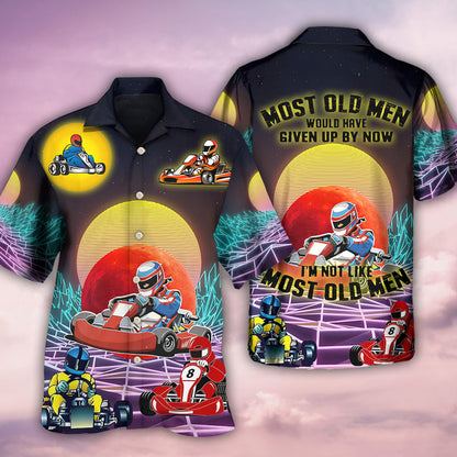 Kart Racing To The Universe - Hawaiian Shirt 