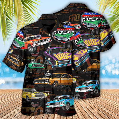 Muscle Car Racing Speed Road - Hawaiian Shirt 